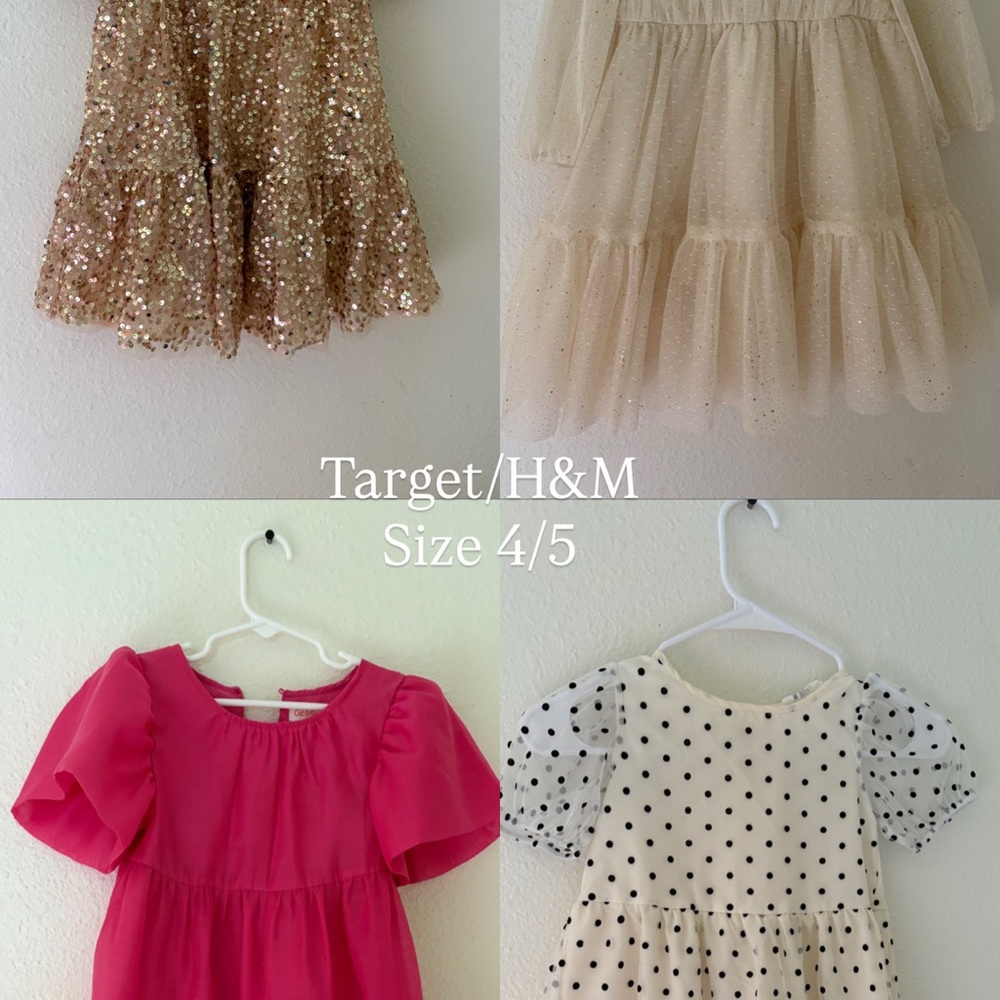 Pink and Polka Dot Dresses for Kids